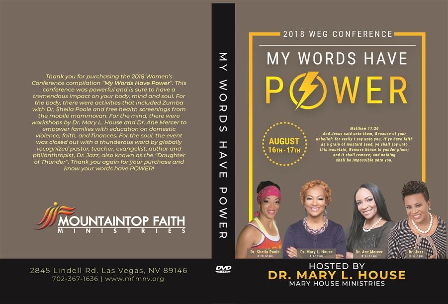 My Words Have Power 2018 Conference DVD